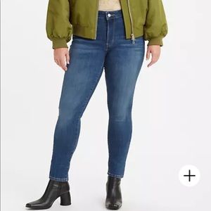 Levi 711 skinny jeans